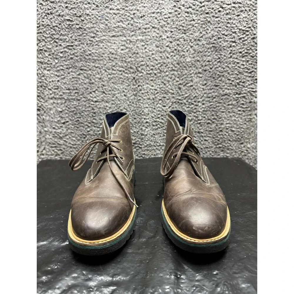 Cole Haan Air Morris Leather Lace Up Chukka‎ Ankle Boots Brown Mens Size 9.5M